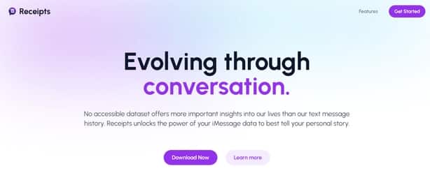 Receipts - Tool preview