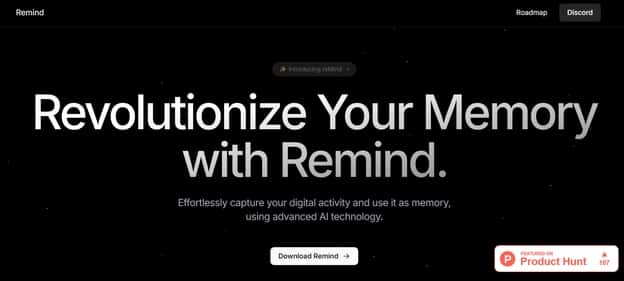 Remind AI - Tool preview
