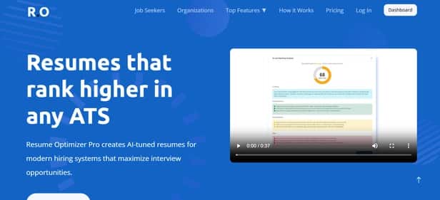 Resume Optimizer - Tool preview