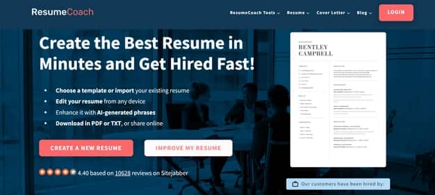 ResumeCoach - Tool preview
