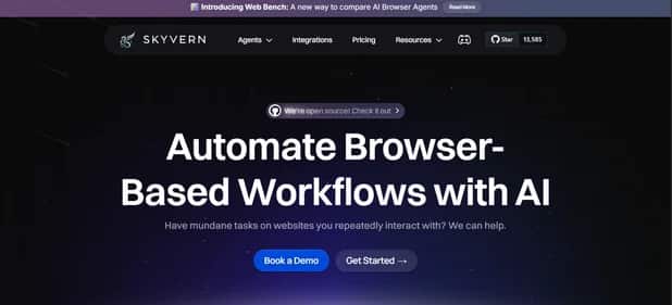 Skyvern - Tool preview