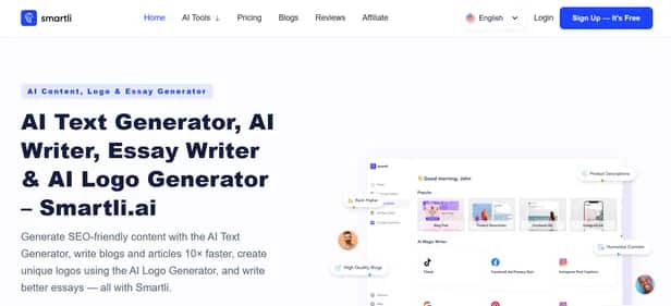 Smartli - Tool preview