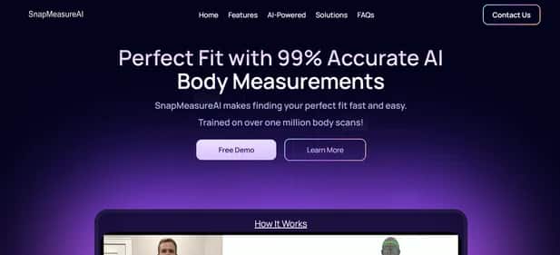 SnapMeasureAI - Tool preview