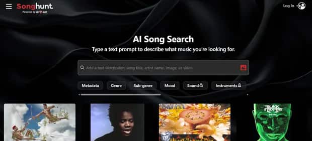 Songhunt - Tool preview