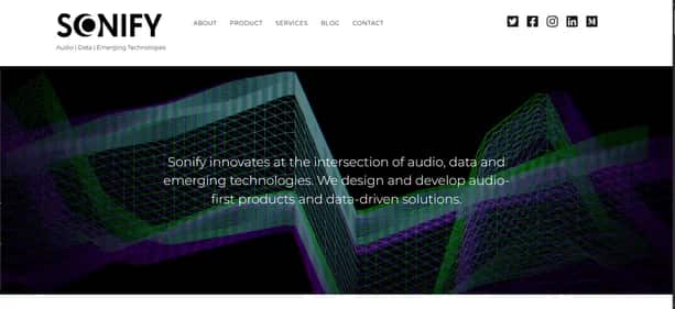 Sonify - Tool preview