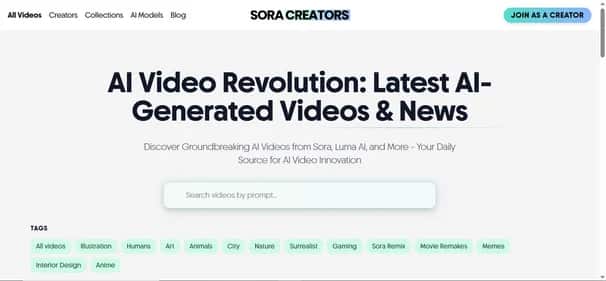 Sora Creators - Tool preview