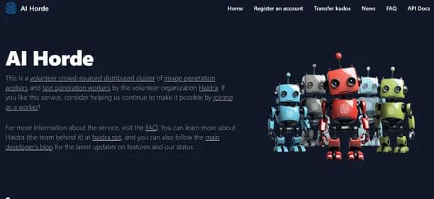 AI Horde - Tool preview