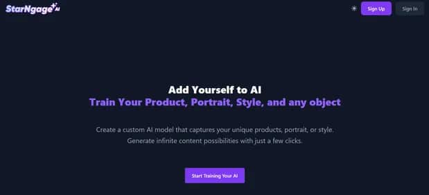 StarNgage AI - Tool preview