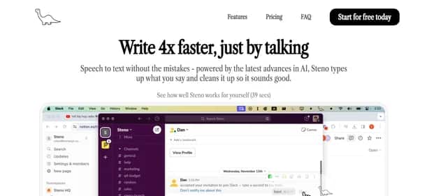 Steno - Tool preview