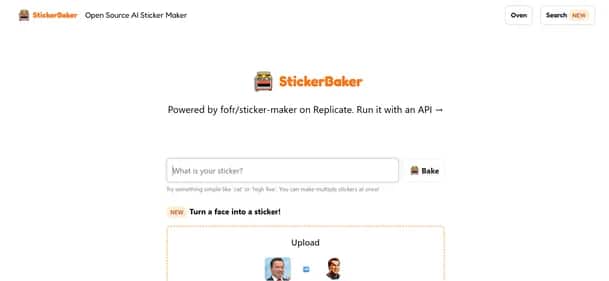 StickerBaker - Tool preview