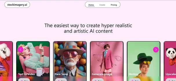 StockImagery.ai - Tool preview