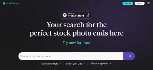 StockLibrary.ai - Tool preview