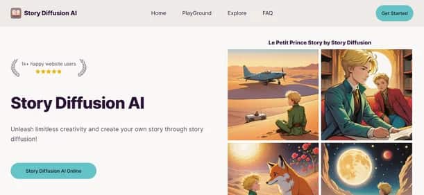 Story Diffusion AI - Tool preview