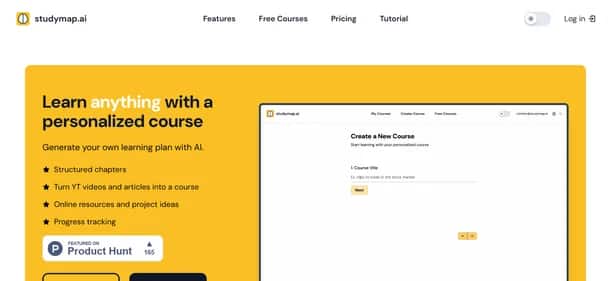 StudyMap - Tool preview