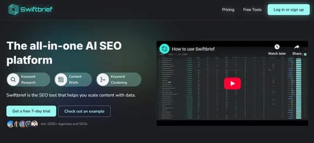 Swiftbrief - Tool preview