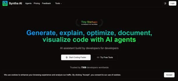Syntha AI - Tool preview