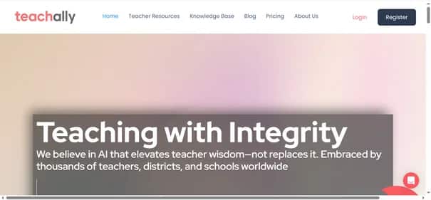 Teachally - Tool preview