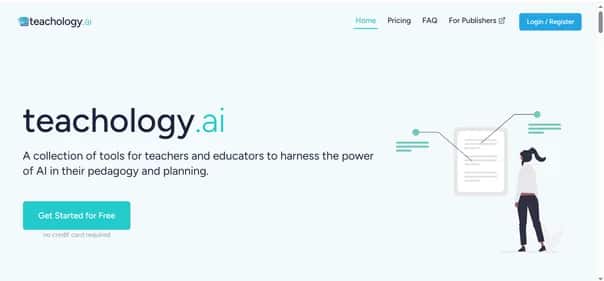 teachology.ai - Tool preview