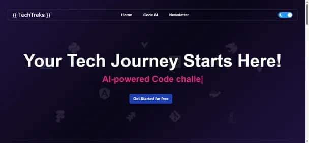 TechTreks - Tool preview
