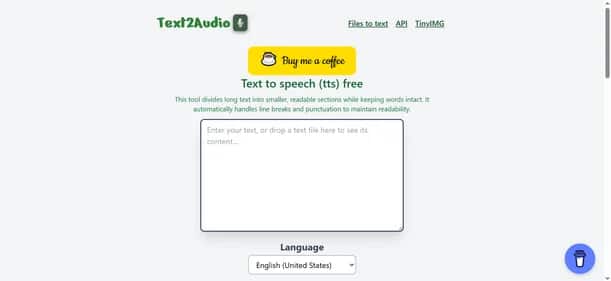 Text2Audio - Tool preview