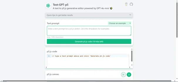 Text-GPT-p5 - Tool preview