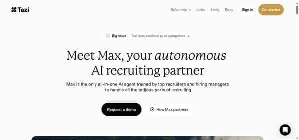 Tezi AI - Tool preview