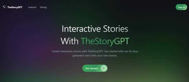 TheStoryGPT - Tool preview