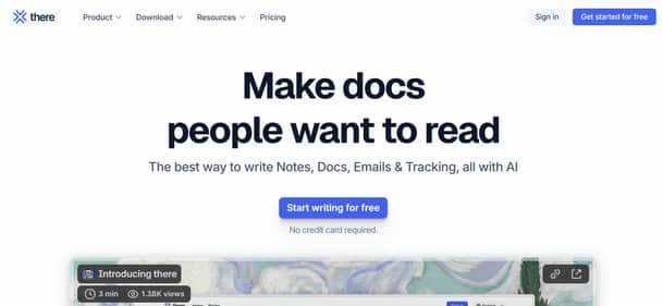 there.do - Tool preview