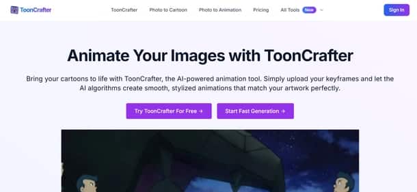 ToonCrafter - Tool preview