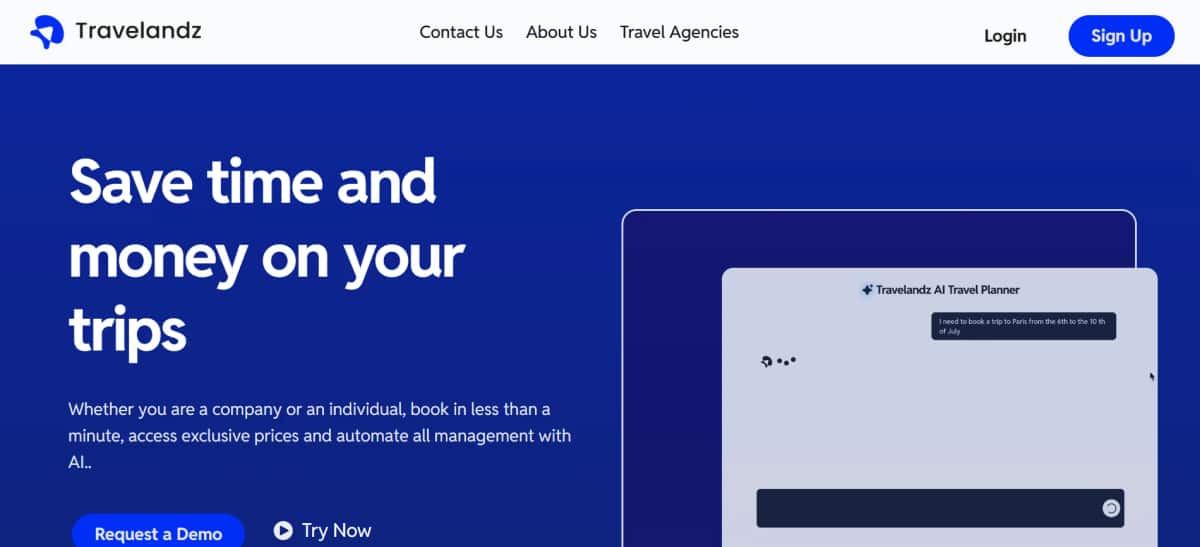 Travelandz - Tool preview