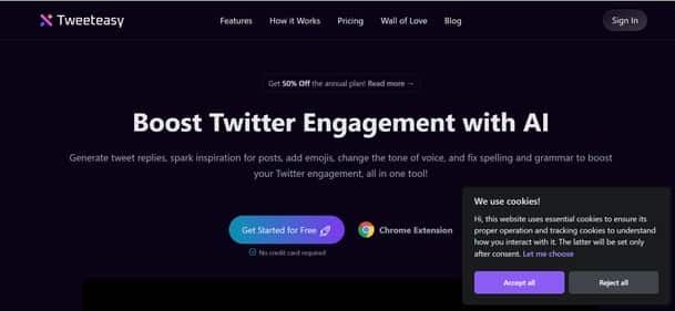 Tweeteasy - Tool preview