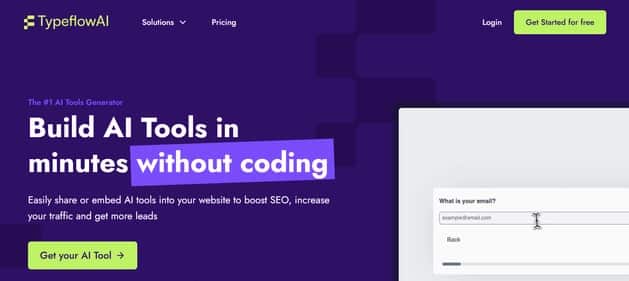 Typeflowai - Tool preview