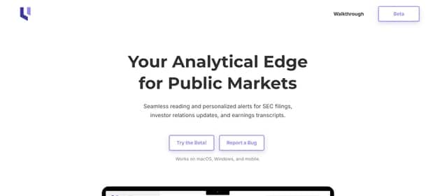 Unlevered.ai - Tool preview