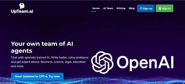 UpTeam - Tool preview