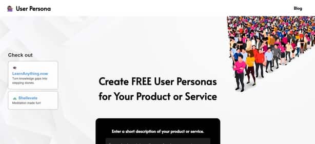 User Persona - Tool preview