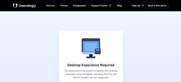 Userology - Tool preview