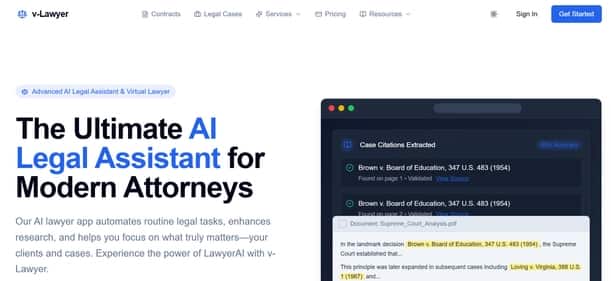 v-Lawyer - Tool preview