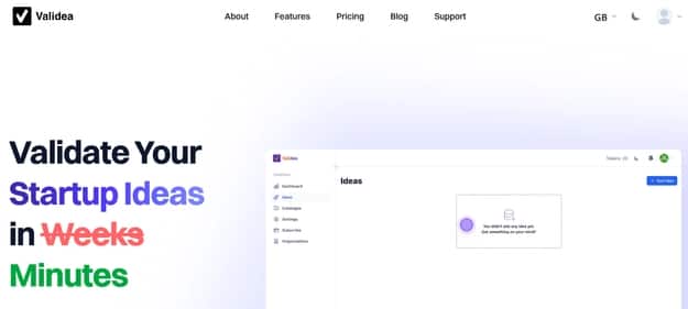 Validea - Tool preview