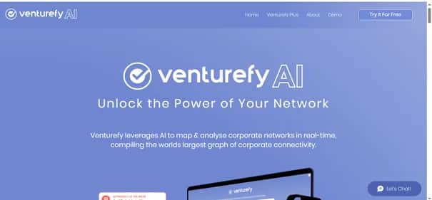 Venturefy - Tool preview