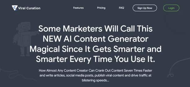Viral Curation - Tool preview