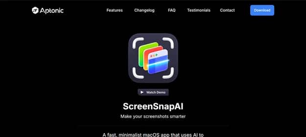 ScreenSnapAI - Tool preview