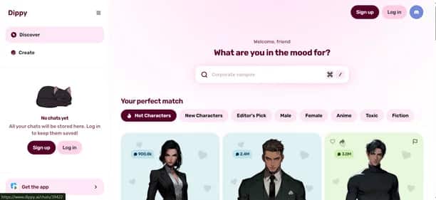 Dippy AI - Tool preview