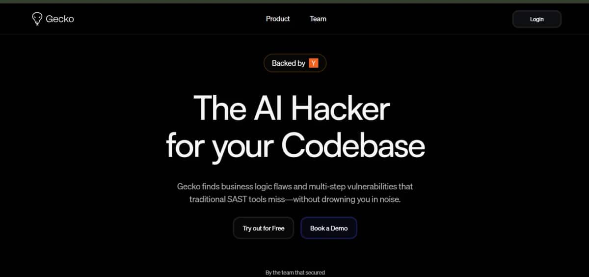 Gecko Security - Tool preview
