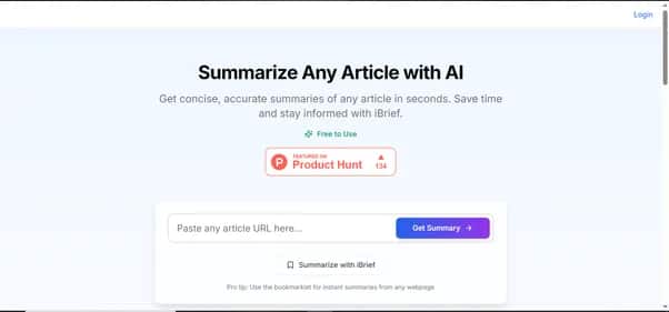 iBrief - Tool preview