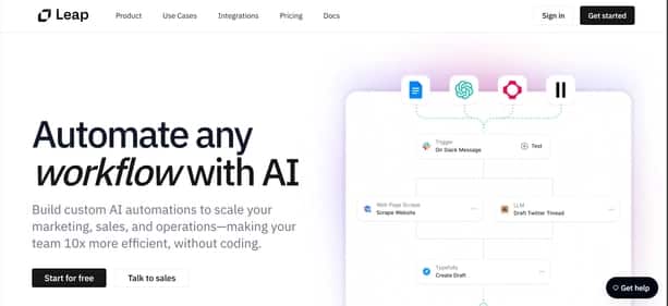 Leap Ai Seo - Tool preview