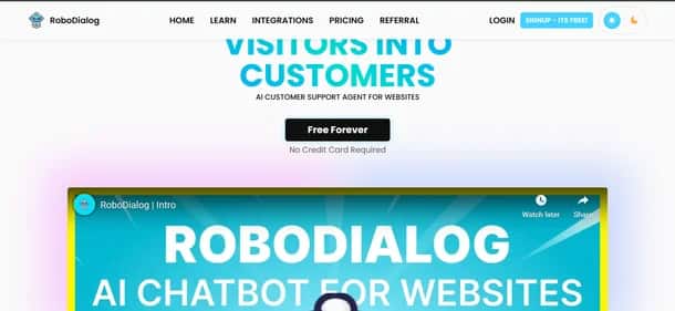 RoboDialog - Tool preview