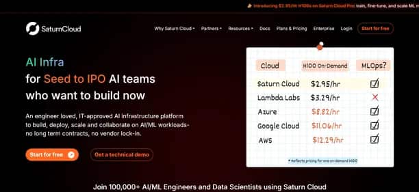 Saturn Cloud - Tool preview