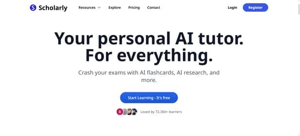 Scholarly.so - Tool preview