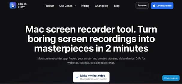 ScreenStory - Tool preview
