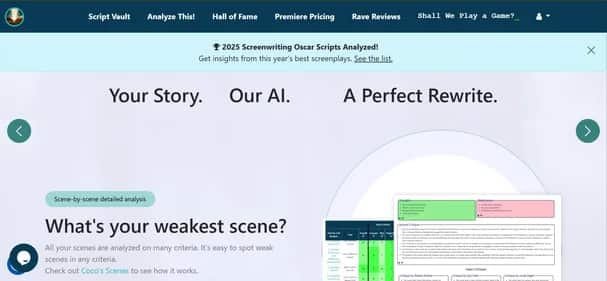 ScriptReader.ai - Tool preview